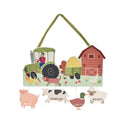 Story Time Farmyard Old MacDonald Hanging Data Plaque