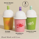 Wooden Take Away Smoothie Trio – Pretend Play Drink Set by Le Toy Van