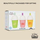 Wooden Take Away Smoothie Trio – Pretend Play Drink Set by Le Toy Van