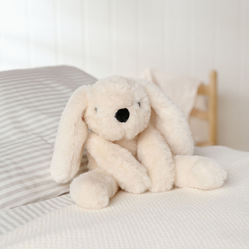 Talia The Long Leg Bunny Softie - Cream Plush Toy in Optional Gift Box (35cm)