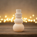 The Seasonal Gift Co. Ceramic LED Light Up Snowman - 20cm