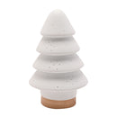 The Seasonal Gift Co. White Porcelain Christmas Tree Lamp - 22cm