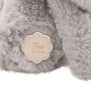 Theo The Long Leg Bunny Softie - Grey Plush Toy in Optional Gift Box (35cm)