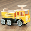 Vilac Vintage Style Wooden Ride-On Construction Site Dump Truck