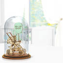 Welcome Baby Figurine Cloche