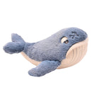 PRE-ORDER Wilfred The Whale Softie - Dark Blue Plush Toy in Optional Gift Box (28cm)