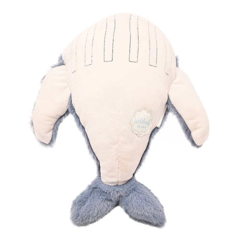 Wilfred The Whale Softie - Dark Blue Plush Toy in Optional Gift Box (28cm)