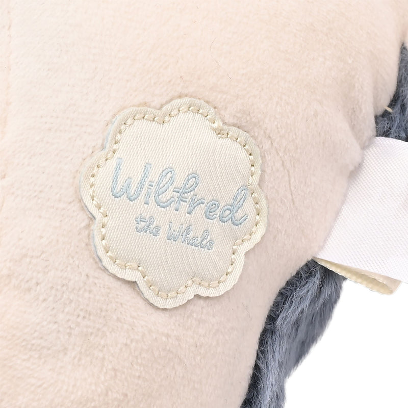 Wilfred The Whale Softie - Dark Blue Plush Toy in Optional Gift Box (28cm)