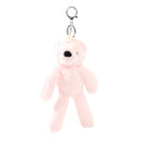 Willow The Bear Softie - Light Pink Plush Toy Keyring