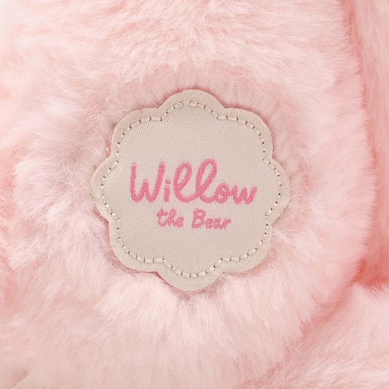 Willow The Long Leg Teddy Bear Softie - Light Pink Plush Toy in Gift Box (30cm)