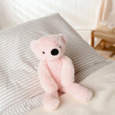 Willow The Long Leg Teddy Bear Softie - Light Pink Plush Toy in Optional Gift Box (30cm)