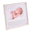 With Love 'Baby' Sentiment Silver Photo Frame - 6" x 4"