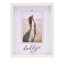 With Love 'Daddy' Heartlines White Photo Frame - 4" x 6"