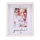 With Love 'Grandma' Heartlines White Photo Frame - 4" x 6"