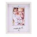 With Love 'Nana' Heartlines White Photo Frame - 4" x 6"