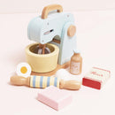 Wooden Bakers Mixer Set & Accessories – Interactive Pretend Baking Play Set by Le Toy Van