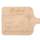 Wooden Christmas Eve Serving Board 'For Santa & His Reindeer'