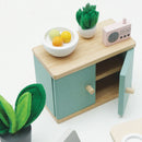 Wooden Dolls House Dining Room Furniture – 18 Piece Miniature Set by Le Toy Van