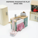 Wooden Dolls House Kitchen Furniture – 20 Piece Miniature Set by Le Toy Van