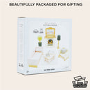 Wooden Dolls House Living Room Furniture – 19 Piece Miniature Set by Le Toy Van