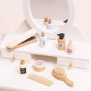 Wooden Hair Care & Straighteners Set with Pretend Salon Accessories – 8 Piece Beauty Play Collection by Le Toy Van