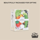 Wooden Harvest Vegetables Food Crate – 10 Piece Healthy Pretend Play Market Set by Le Toy Van