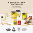 Wooden Organic Pasta Play Food Set with Cooking Accessories – 12 Piece Pretend Play Kitchen Collection by Le Toy Van