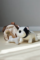 Barkley the Frenchie Puppy & House Pretend Play Set by Little Lamb Kind