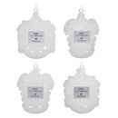 Harry Potter Hogwarts House Crest Keepsake Ornaments – 4 Pack