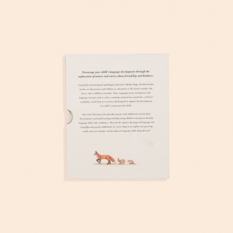 'Our Little Adventures' 3 Board Book Box Set for Children