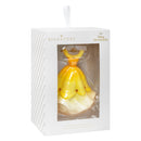 Disney Beauty and the Beast Belle Yellow Dress Ceramic Christmas Ornament