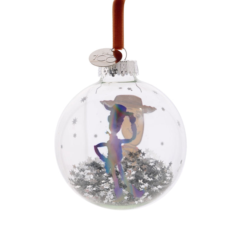 Disney 100 Toy Story Woody Glass Gift Boxed Bauble