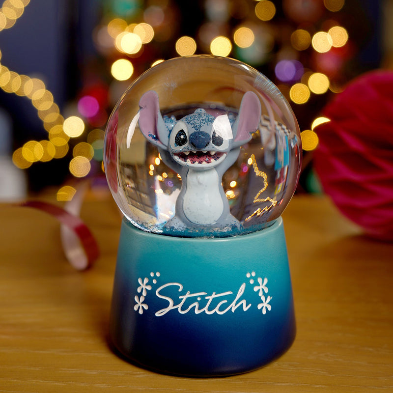 Disney Icon Stitch Snow Globe