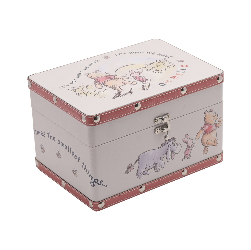 Pooh Box Rabbit Disney Winnie the Pooh Set of Two Luggage-Style Storage Boxes