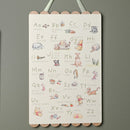 Disney Winnie The Pooh Wooden Hanging Alphabet Plaque