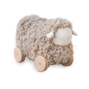 Button Pull-Along Sheep – Taupe by Little Lamb Kind