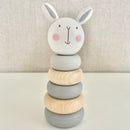 Bambino Rosie the Rabbit Wooden Stacking Toy