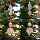 Paddington Set of 4 Wooden Decorations