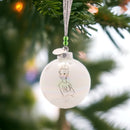 Disney 100 Set of 4 Princess Baubles - Snow White, Cinderella, Tiana and Moana