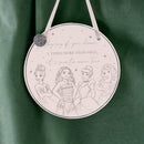 Disney 100 Princesses Ceramic Hanging Plaque in Gift Box
