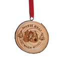 Disney Winnie the Pooh Set of 4 Wooden Hanging Decorations