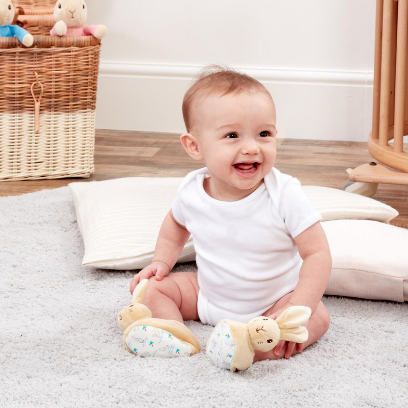 Peter Rabbit Baby Booties (0-6M)