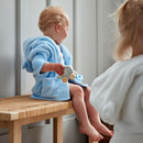 PRE-ORDER Bambino Baby's First Dressing Gown - Blue (3-6M)