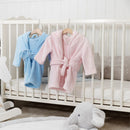 PRE-ORDER Bambino Baby's First Dressing Gown - Blue (3-6M)