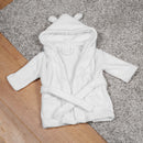 PRE-ORDER Bambino Baby's First Dressing Gown - White (3-6M)
