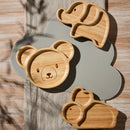 PRE-ORDER Bambino Bamboo & Silicone Elody the Elephant Base Plate