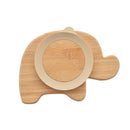 PRE-ORDER Bambino Bamboo & Silicone Elody the Elephant Base Plate