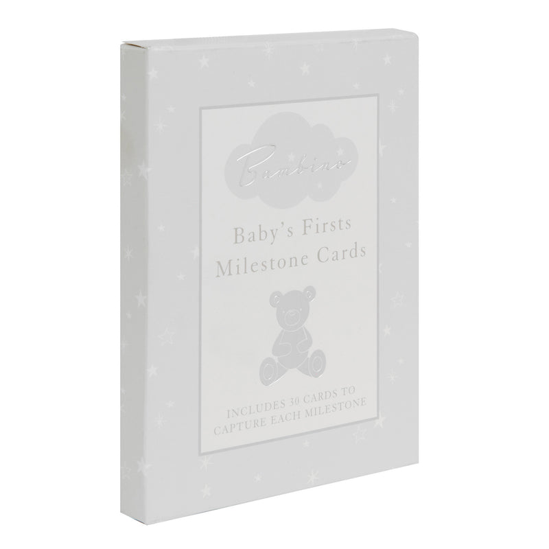 PRE-ORDER Bambino Little Star Baby Milestone Cards with Foil