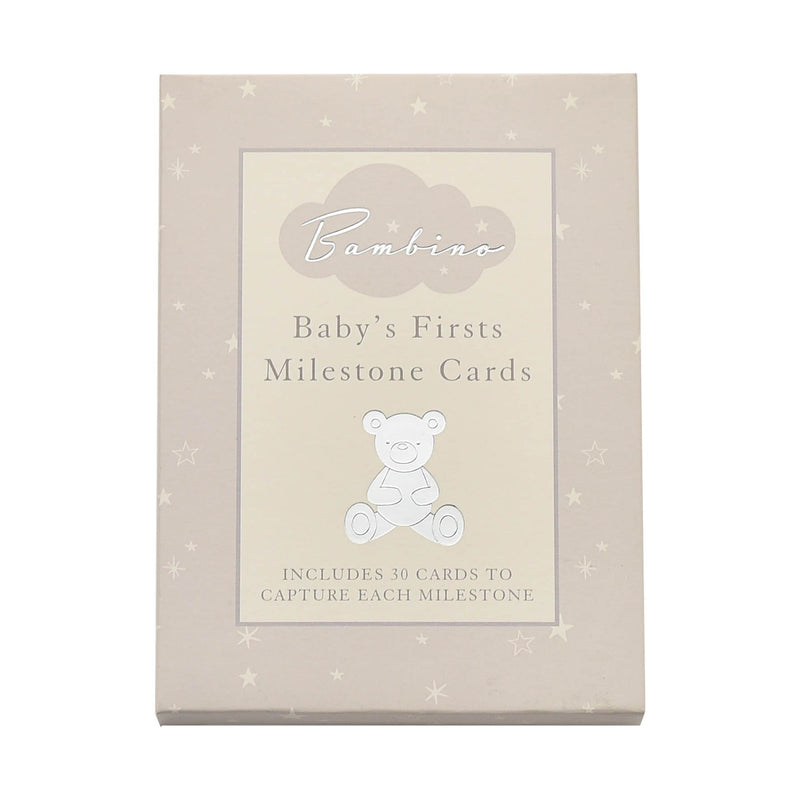 PRE-ORDER Bambino Little Star Baby Milestone Cards with Foil