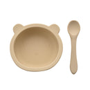 PRE-ORDER Bambino Natural Silicone Feeding Set With Bib, Bowl & Spoon